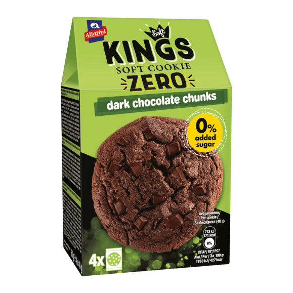 Kings Soft Cookie Zuckerfrei (160g) Allatini - Araxxon